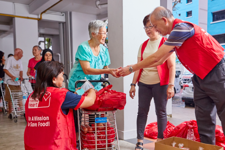 Our volunteers helping out at a CFP Self Collection centre